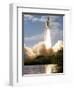 Space Shuttle Atlantis Lifts Off from its Launch Pad at Kennedy Space Center, Florida-null-Framed Photographic Print