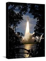 Space Shuttle Atlantis Lifts Off from its Launch Pad at Kennedy Space Center, Florida-null-Stretched Canvas