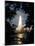 Space Shuttle Atlantis Lifts Off from its Launch Pad at Kennedy Space Center, Florida-null-Mounted Photographic Print