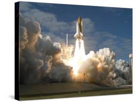 Space Shuttle Atlantis Lifts Off from its Launch Pad at Kennedy Space Center, Florida-null-Stretched Canvas