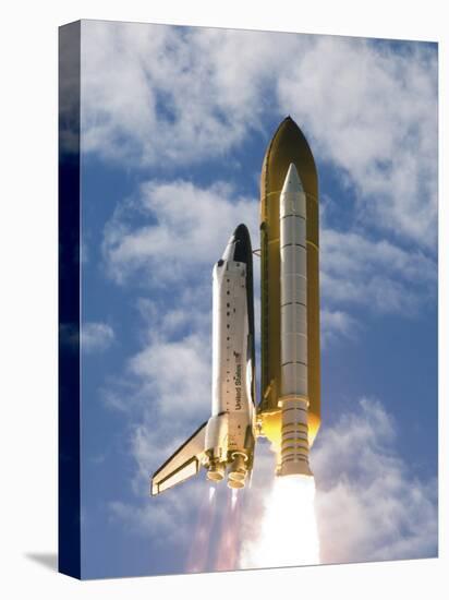 Space Shuttle Atlantis Lifts Off from its Launch Pad at Kennedy Space Center, Florida-null-Stretched Canvas