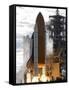 Space Shuttle Atlantis Lifts Off from its Launch Pad at Kennedy Space Center, Florida-null-Framed Stretched Canvas