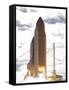 Space Shuttle Atlantis Lifts Off from its Launch Pad at Kennedy Space Center, Florida-null-Framed Stretched Canvas