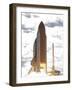 Space Shuttle Atlantis Lifts Off from its Launch Pad at Kennedy Space Center, Florida-null-Framed Photographic Print