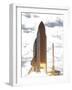 Space Shuttle Atlantis Lifts Off from its Launch Pad at Kennedy Space Center, Florida-null-Framed Photographic Print