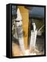 Space Shuttle Atlantis Lifts Off from its Launch Pad at Kennedy Space Center, Florida-null-Framed Stretched Canvas