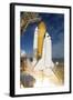 Space Shuttle Atlantis Lifts Off from its Launch Pad at Kennedy Space Center, Florida-null-Framed Photographic Print