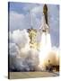 Space Shuttle Atlantis Lifts Off from its Launch Pad-null-Stretched Canvas