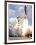 Space Shuttle Atlantis Lifts Off from its Launch Pad-null-Framed Photographic Print