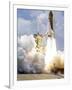 Space Shuttle Atlantis Lifts Off from its Launch Pad-null-Framed Photographic Print