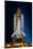 Space Shuttle Atlantis Pre Launch Kennedy Space Center July 2011 Night 3-null-Mounted Photo
