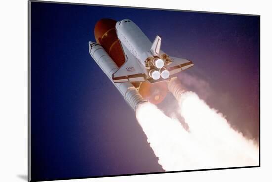 Space Shuttle Atlantis Takes Flight on its Sts-27 Mission on December 2, 1988, 9:30 A.M. EST-null-Mounted Photo