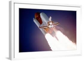 Space Shuttle Atlantis Takes Flight on its Sts-27 Mission on December 2, 1988, 9:30 A.M. EST-null-Framed Photo
