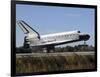 Space Shuttle Atlantis Touches Down at Kennedy Space Center, Florida-null-Framed Photographic Print