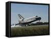 Space Shuttle Atlantis Touches Down at Kennedy Space Center, Florida-null-Framed Stretched Canvas