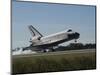 Space Shuttle Atlantis Touches Down at Kennedy Space Center, Florida-null-Mounted Photographic Print