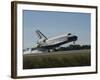 Space Shuttle Atlantis Touches Down at Kennedy Space Center, Florida-null-Framed Photographic Print