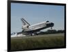 Space Shuttle Atlantis Touches Down at Kennedy Space Center, Florida-null-Framed Photographic Print