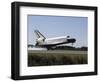 Space Shuttle Atlantis Touches Down at Kennedy Space Center, Florida-null-Framed Photographic Print