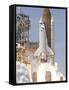 Space Shuttle Atlantis' Twin Solid Rocket Boosters Ignite-Stocktrek Images-Framed Stretched Canvas