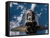 Space Shuttle Atlantis-Stocktrek Images-Framed Stretched Canvas