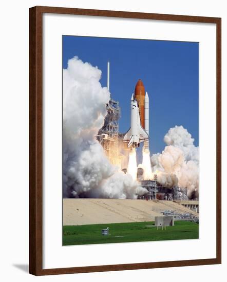 Space Shuttle Atlantis-Stocktrek Images-Framed Photographic Print