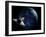 Space Shuttle Backdropped Against Earth-Stocktrek Images-Framed Photographic Print