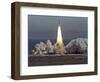 Space Shuttle Challenger 1986-Thom Baur-Framed Photographic Print