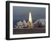 Space Shuttle Challenger 1986-Thom Baur-Framed Photographic Print