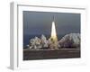 Space Shuttle Challenger 1986-Thom Baur-Framed Photographic Print