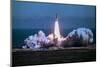 Space Shuttle Challenger Blasting off into Sky-Bill Mitchell-Mounted Photographic Print