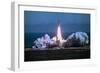 Space Shuttle Challenger Blasting off into Sky-Bill Mitchell-Framed Photographic Print