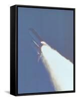 Space Shuttle Challenger Disaster-null-Framed Stretched Canvas