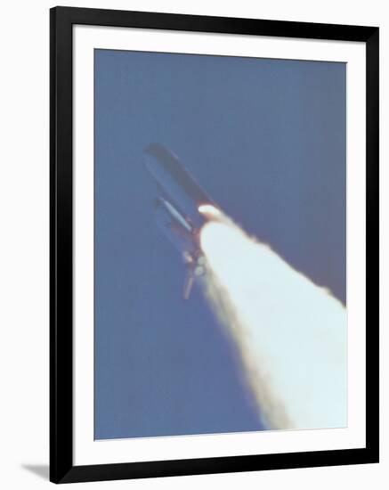 Space Shuttle Challenger Disaster-null-Framed Photo