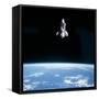 Space Shuttle Challenger During Mission STS-7-null-Framed Stretched Canvas