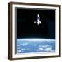 Space Shuttle Challenger During Mission STS-7-null-Framed Premium Photographic Print