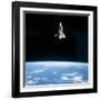 Space Shuttle Challenger During Mission STS-7-null-Framed Photographic Print