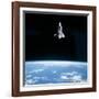 Space Shuttle Challenger During Mission STS-7-null-Framed Photographic Print