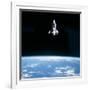 Space Shuttle Challenger During Mission STS-7-null-Framed Photographic Print