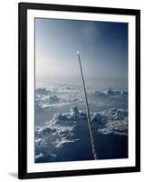 Space Shuttle Challenger Leaving Earth-John W. Young-Framed Photographic Print