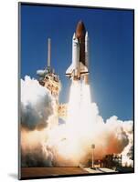 Space Shuttle Columbia-null-Mounted Photographic Print