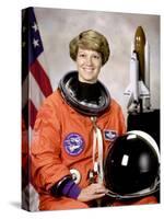 Space Shuttle Commander Eileen Collins, First Woman to Command Space Shuttle Mission, Oct 30, 1998-null-Stretched Canvas