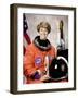 Space Shuttle Commander Eileen Collins, First Woman to Command Space Shuttle Mission, Oct 30, 1998-null-Framed Photo