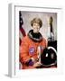 Space Shuttle Commander Eileen Collins, First Woman to Command Space Shuttle Mission, Oct 30, 1998-null-Framed Photo