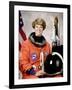 Space Shuttle Commander Eileen Collins, First Woman to Command Space Shuttle Mission, Oct 30, 1998-null-Framed Photo