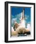 Space Shuttle Discovery 1988-null-Framed Premium Photographic Print