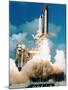Space Shuttle Discovery 1988-null-Mounted Photographic Print