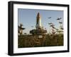 Space Shuttle Discovery at the Kennedy Space Center at Cape Canaveral, Florida, November 9, 2006-John Raoux-Framed Premium Photographic Print