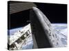 Space Shuttle Discovery Docked to the International Space Station-Stocktrek Images-Stretched Canvas