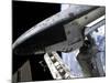 Space Shuttle Discovery Docked to the International Space Station-Stocktrek Images-Mounted Photographic Print